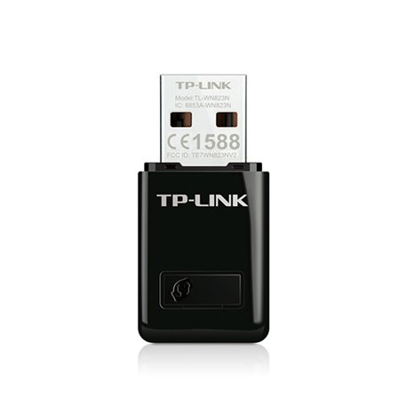 ADAPTADOR INALAMBRICO MINI USB 2.0 TP-LINK TL-WN823N 300MBPS N 2.4GHz