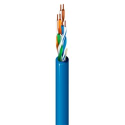 BOBINA BELDEN CABLE UTP CAT5E AZUL 1583A 006U1000/305 MTS/ 24AWG 100% COBRE INTERIOR IDEAL PARA CCTV O REDES. CERTIFICADO UL 100
