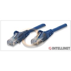 CABLE PATCH INTELLINET CAT 5E 1M AZUL