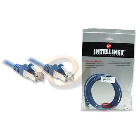 CABLE PATCH INTELLIENT CAT 6 50CM AZUL