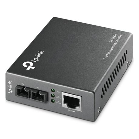 CONVERTIDOR MULTIMEDIA MULTI-MODO TP-LINK 10/100Mbps COMPATIBLE CON ESTANDARES 802.3u 10/100 Base-TX  100Base-FX