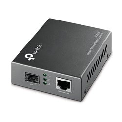 CONVERTIDOR MULTIMEDIA TP-LINK MC220L GIGABIT 1 PTO. SFP 1 PTO RJ45 Auto MDI/MDIX COMPATIBLE IEEE 802.3ab Y 802.3z IEEE
