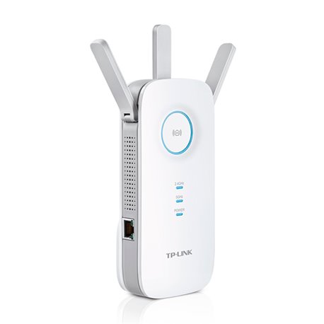 EXTENSOR DE RANGO INALAMBRICO RE450 TP-LINK AC1750 BANDA DUAL 3 ANTENAS Y PUERTO RJ45 GIGABIT MODO AP