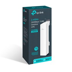 CPE EXTERIOR TP-LINK CPE220 2.4GHz 300Mbps 12dBi ANTENA MIMO DIRECCIONAL POLARIZADO DUAL POTENCIA 0 A 30 dBm/1000mw