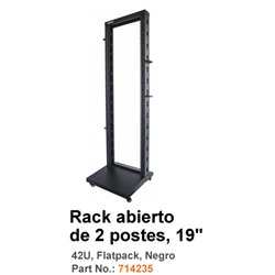 RACK INTELLINET 2 POSTES 42U 600X600X2000 MM