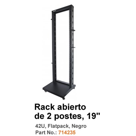 RACK INTELLINET 2 POSTES 42U 600X600X2000 MM