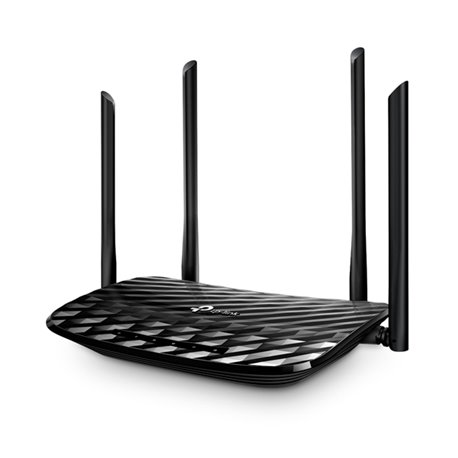 ROUTER WI-FI TP-LINK ARCHER C6 V2  AC1200 MU-MIMO BANDA DUAL 1 PTO WAN Y 4 PTOS GIGABIT RJ45 4 ANTENAS
