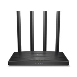 ROUTER WI-FI TP-LINK ARCHER C6 V3.2 AC1200 MU-MIMO BANDA DUAL 1 PTO WAN Y 4 PTOS GIGABIT RJ45  4 ANTENAS ONE MESH