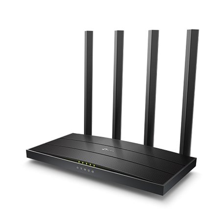 ROUTER TP-LINK ARCHER C80 WI-FI 802.11AC Wave2  AC1900 MU-MIMO TECNOLOGIA 3 X 3 MIMO 4 PTOS GIGABIT RJ45 Y 4 ANTENAS