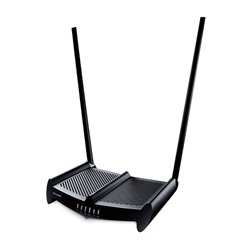ROUTER INALAMBRICO TP-LINK N DE 300MBPS 2 ANTENAS DE 9dBi DESMONTABLES