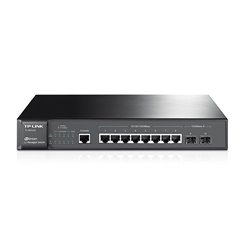 SWITCH JETSTREAM TP-LINK TL-SG3210 8 PTOS GIGABIT L2+ ADMINISTRABLE 2 SFP GIGABIT 1x RJ45 Y 1Micro-USB CONSOLE PORTS