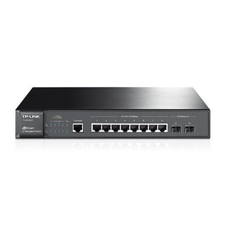 SWITCH JETSTREAM TP-LINK TL-SG3210 8 PTOS GIGABIT L2+ ADMINISTRABLE 2 SFP GIGABIT 1x RJ45 Y 1Micro-USB CONSOLE PORTS
