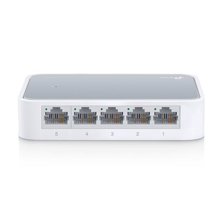 SWITCH TP-LINK TL-SF1005D ESCRITORIO 5 PUERTOS 10/100M NO ADMINISTRABLE