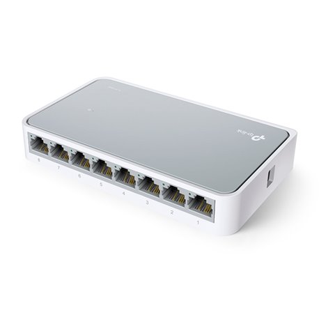 SWITCH TP-LINK TL-SF1008D ESCRITORIO 8 PUERTOS 10/100M NO ADMINISTRABLE