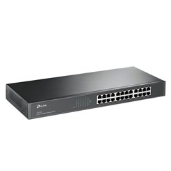 SWITCH TP-LINK TL-SF1024 24 PUERTOS 10/100M NO ADMINISTRABLE MONTURA PARA RACK