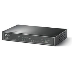 SWITCH TP-LINK TL-SG1008P PoE DE ESCRITORIO 8 PUERTOS GIGABIT  4 PUERTOS PoE (802.3 af) NO ADMINISTRABLE