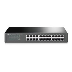 SWITCH TP-LINK TL-SG1024S 24 PUERTOS GIGABIT NO ADMINISTRABLE Auto MDI/MDIX  CON MONTURA ESCRITORIO/RACK