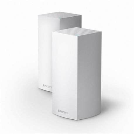 SISTEMA VELOP LINKSYS MX10600 (2 PIEZAS) MESH WI-FI 6 AX5300 TRI BANDA (5GHz 1147 Y 867 Mbps+2.4GHz 867Mbps) MU-MIMO 4X4