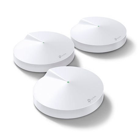 SISTEMA DECO M5 (3 PIEZAS) TP-LINK MESH WI-FI AC1300 (5GHz 867Mbps+2.4GHz 400Mbps POR PIEZA) MU-MIMO BLUETOOTH 4.2