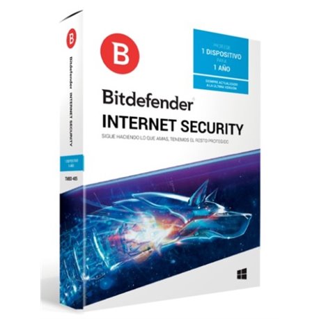 BITDEFENDER INTERNET SECURITY 1PC  1 AÑO