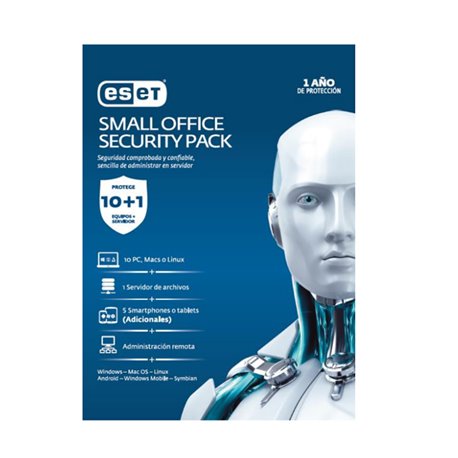 ESET SMALL OFFICE SECURITY PACK 10 PC + 1 SERVER