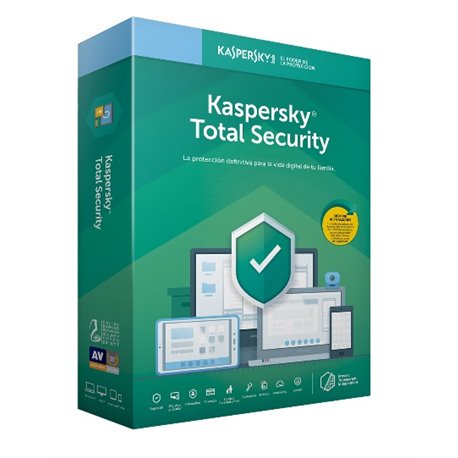 KASPERSKY TOTAL SECURITY 5 LICENCIAS 1 AÑO