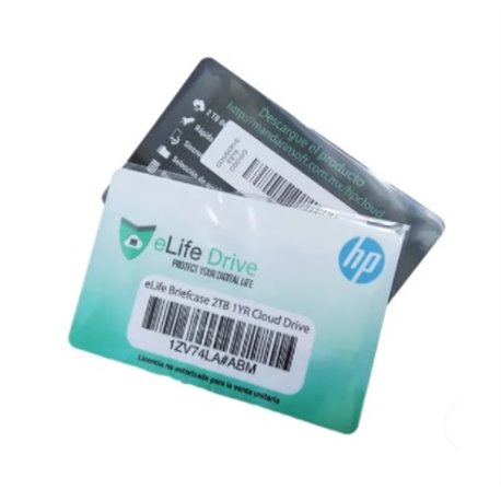 TARJETA HP 2TB CLOUD POR UN AÑO