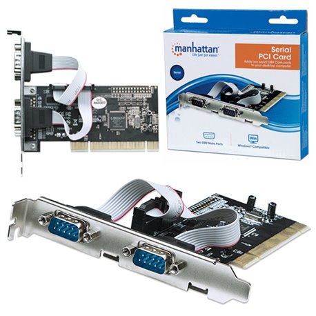 TARJETA PCI 2 PTOS SERIAL DB9