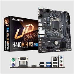MB GIGABYTE H410M H V3 SOCKET 1200 2*DDR4 2933MHZ HDMI VGA MIC ATX