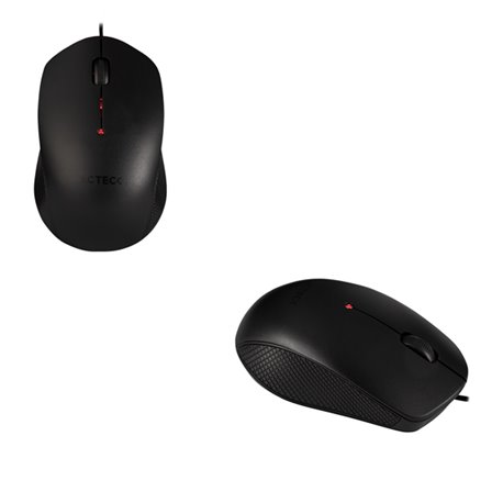 MOUSE ACTECK ALAMBRICO MM270 NEGRO USB OPTICO 1200 DPI AC-932639