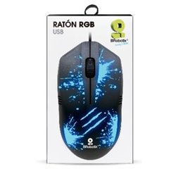 MOUSE BROBOTIX BASICO NEGRO USB RGB XPLOTION