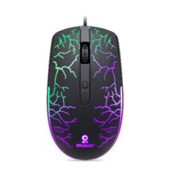 MOUSE BROBOTIX BASICO NEGRO USB RGB STORM