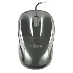MOUSE ALAMBRICO EASY LINE OPTICO NEGRO BRILLANTE 1000DPI USB