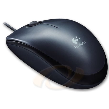 MOUSE LOGITECH M100 ALAMBRICO USB NEGRO 1000DPI