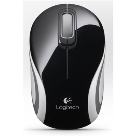 MINI MOUSE LOGITECH M187 OPTICO INALAMBRICO NEGRO