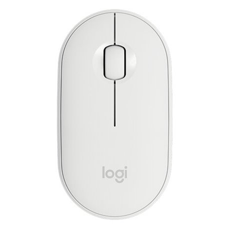 MOUSE LOGITECH M350 INALAMBRICO BLANCO PEBBLE