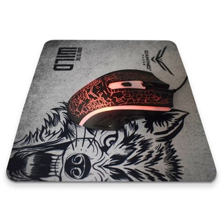 KIT MOUSE NACEB + MOUSE PAD GAMER