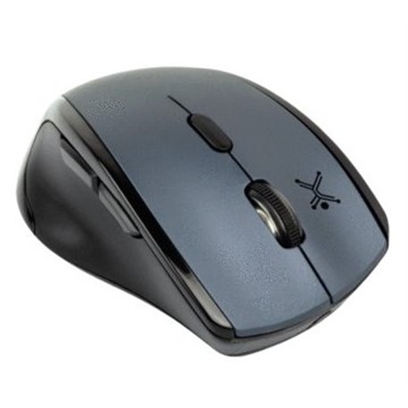 MOUSE INALAMBRICO PERFECT CHOICE KLEE ERGONOMICO PARA ZURDOS 1600DPI NEGRO USB