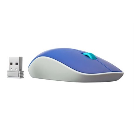 MOUSE INALAMBRICO EASY LINE AZUL VIVA 1200 DPI USB