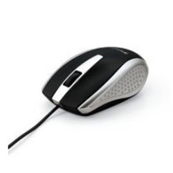 MOUSE VERBATIM ALAMBRICO BRAVO VB99741 NEGRO/PLATA