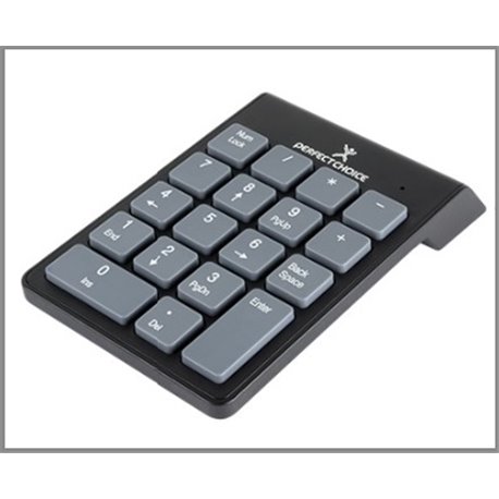 TECLADO NUMERICO PERFECT CHOICE INALAMBRICO