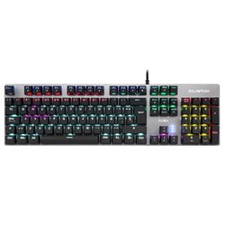 TECLADO GAMER BALAM RUSH BR-929653 ALBA SWITCH AZUL USB ANTI GHOSTING