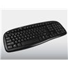 TECLADO EASY LINE ALAMBRICO MULTIMEDIA CORE NEGRO USB