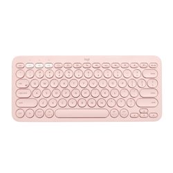 TECLADO LOGITECH BLUETOOTH K380 ROSA BTX3 PILA COMPACTO SMARTTV  ANDROID  MAC  PC 920-009594