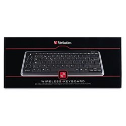 TECLADO VERBATIM INALAMBRICO BRAVO VB98110 NEGRO