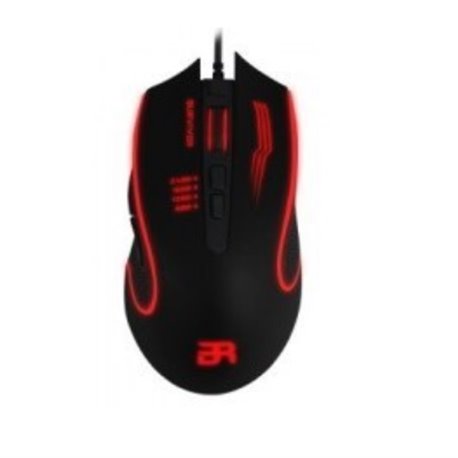 MOUSE BALAM RUSH ALAMBRICO SURVIVOR HASTA 2400 DPI 4 COLORES LED 6 BOTONES