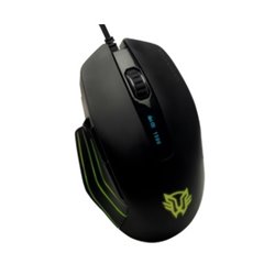 MOUSE BALAM RUSH ALAMBRICO HUNT 18000DPI RGB 8 BOTONES Y SCROLL PROGRAMABLES
