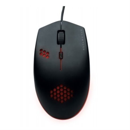 MOUSE BALAM RUSH GAMER USB IRON 2400 DPI 3 BOTONES Y SCROLL PROGRAMABLE