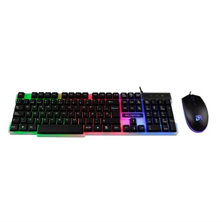 KIT TECLADO Y MOUSE GAMER BALAM RUSH USB BR-930727