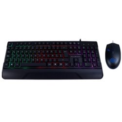 KIT TECLADO Y MOUSE GAMER BALAM RUSH DEMTRIX ALAMBRICO USB ILUMINACION LED BR-931373